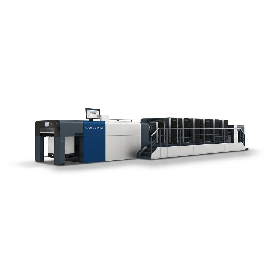 KBA RAPIDA 105-8 (4+4) – Вароқли офсет босма машинаси
